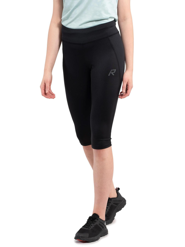 Collants de running capri maakesi noir femme - Rukka