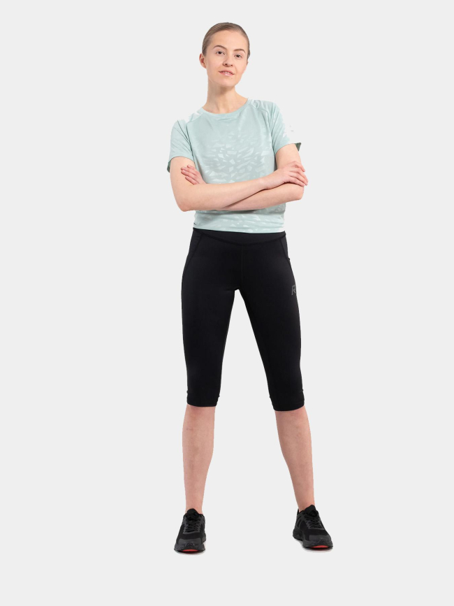 Collants de running capri maakesi noir femme - Rukka