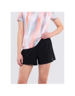 Short de running makela 2in1 noir femme - Rukka