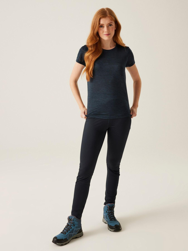 T-shirt de randonnée fingal bleu marine femme - Regatta