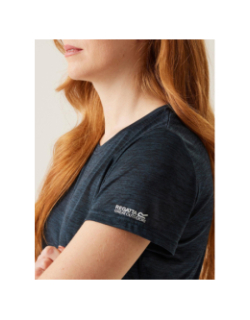 T-shirt de randonnée fingal bleu marine femme - Regatta