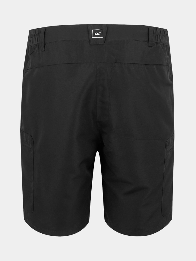 Short de randonnée leesville III noir homme - Regatta