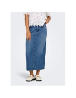 Pantacourt large lumi midi bleu femme - Only