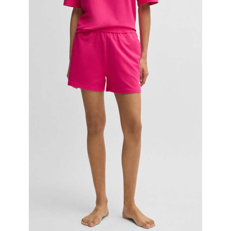 Short jogging shuffle rose femme - Hugo