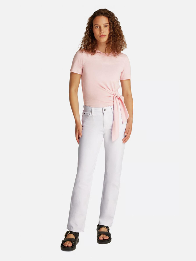 Jean droit classic blanc femme - Tommy Hilfiger