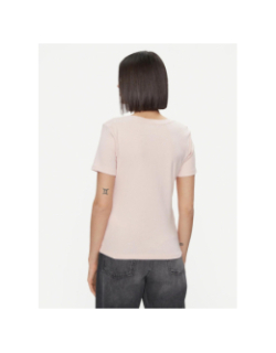 T-shirt col v slim cody rose femme - Tommy Hilfiger
