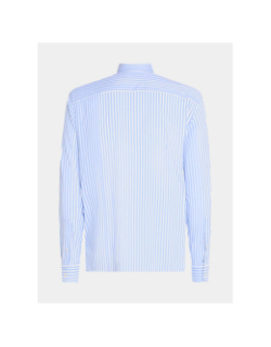 Chemise rayée performance bleu homme - Tommy Hilfiger