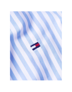 Chemise rayée performance bleu homme - Tommy Hilfiger