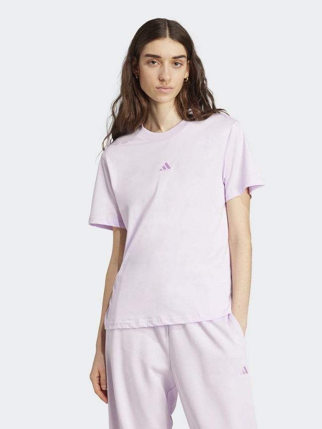 T-shirt à manches courtes sl sj violet femme - Adidas