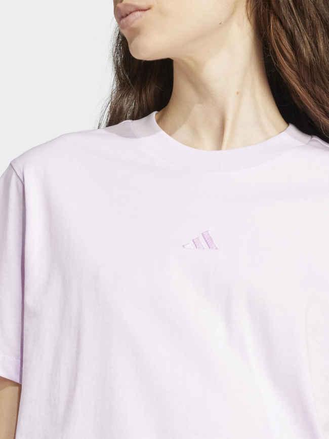 T-shirt à manches courtes sl sj violet femme - Adidas