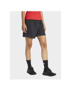 Short de sport molleton lin ft noir femme - Adidas