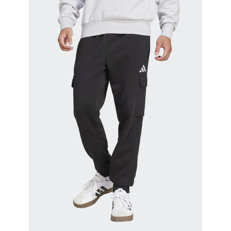 Pantalon jogging multipoches feel cozy noir homme - Adidas