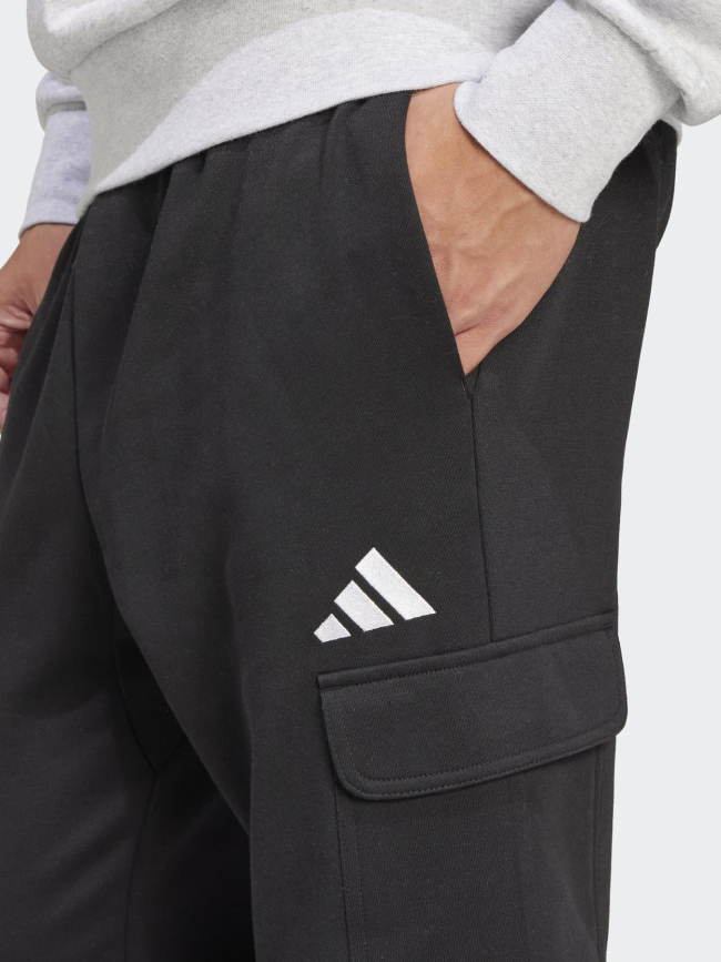 Pantalon jogging multipoches feel cozy noir homme - Adidas