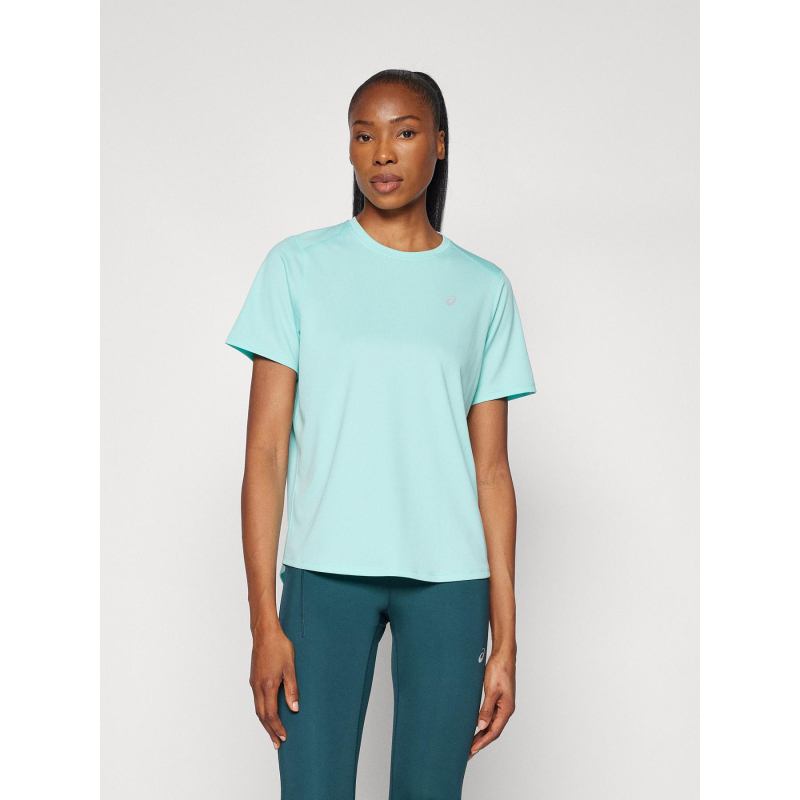 T-shirt de sport à manches courtes core vert d'eau femme - Asics