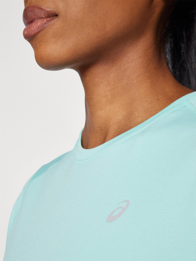 T-shirt de sport à manches courtes core vert d'eau femme - Asics