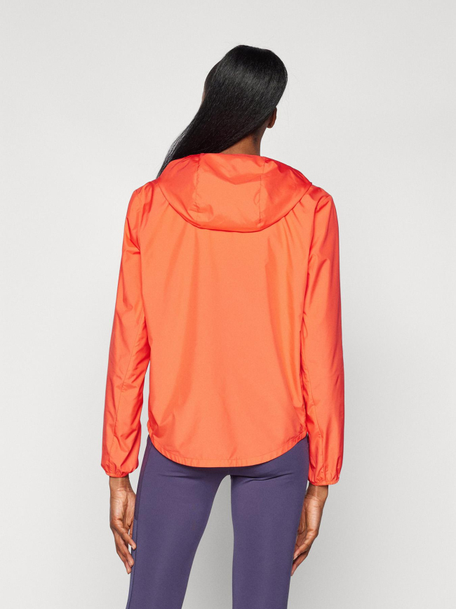 Veste de running zippé à capuche core corail femme - Asics