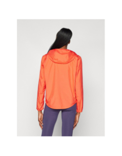 Veste de running zippé à capuche core corail femme - Asics