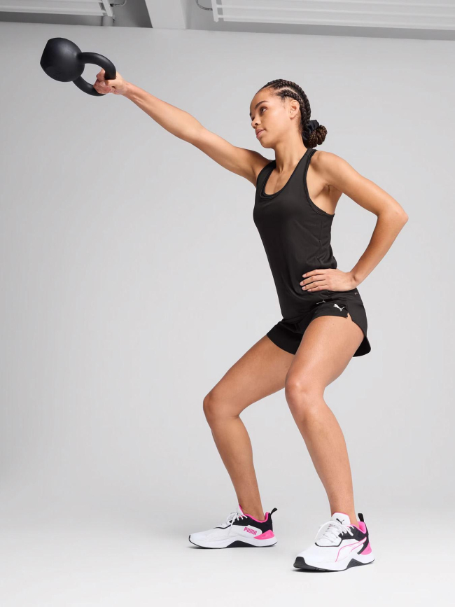 Débardeur à dos nageur tad essentials noir femme - Puma