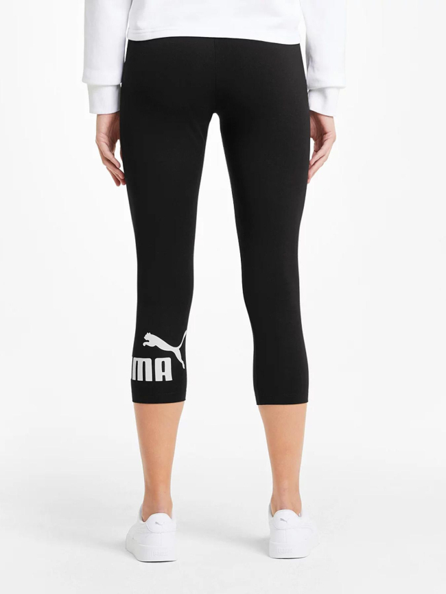 Legging de sport 3/4 noir femme - Puma