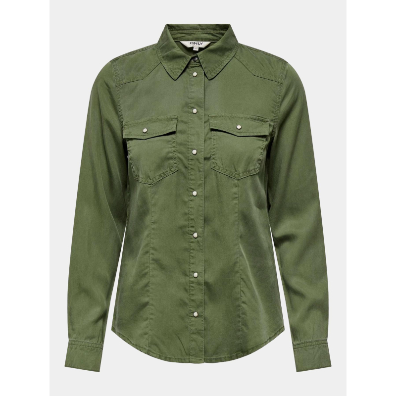 Chemise alexa kaki femme - Only