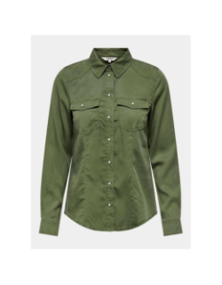 Chemise alexa kaki femme - Only