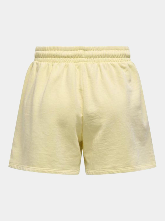 Short jogging washed minna jaune femme - Only