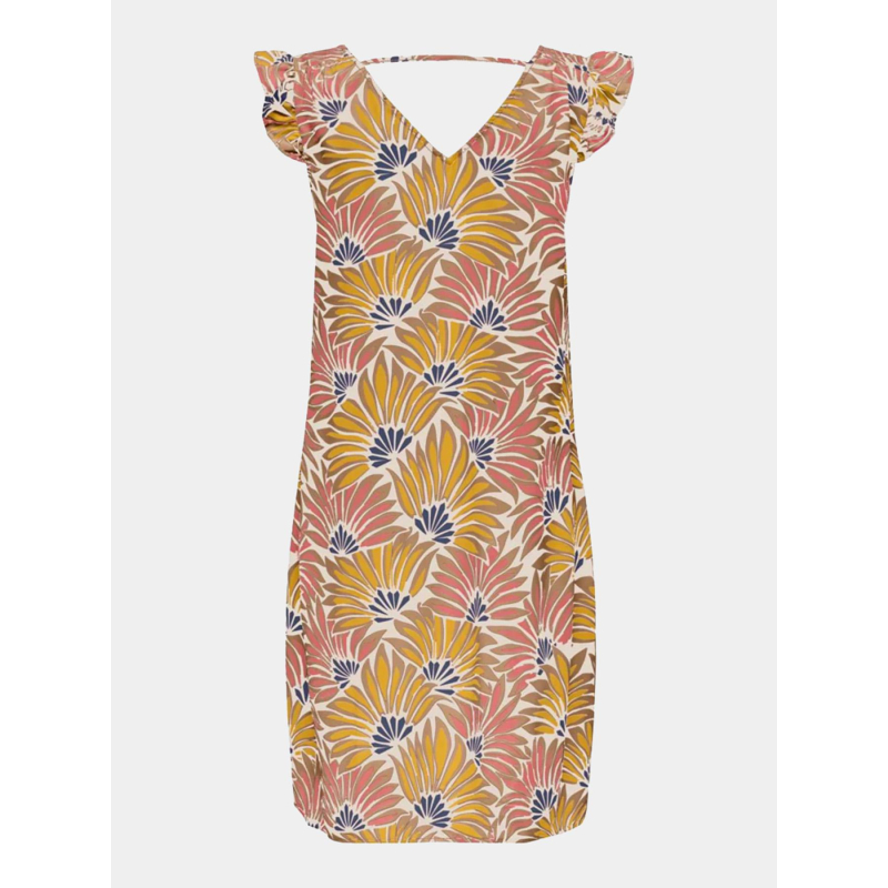 Robe imprimée hollie multicolore femme - Only