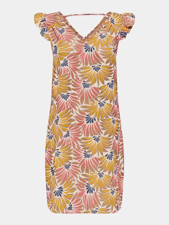 Robe imprimée hollie multicolore femme - Only