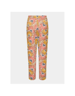 Pantalon fluide imprimé hollie multicolore femme - Only