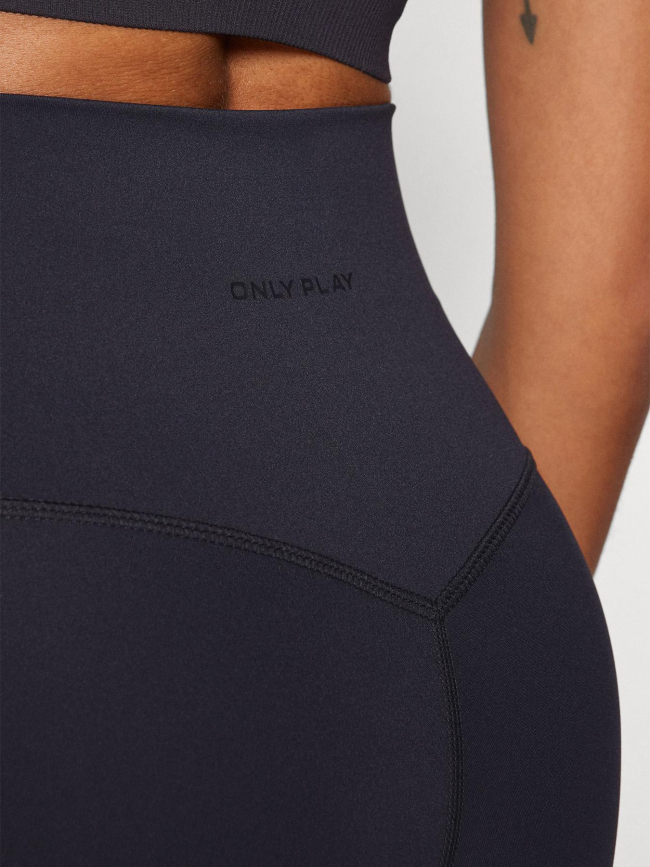 Legging court jam 3 sana noir femme - Only Play