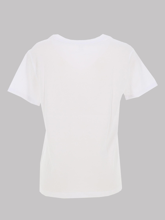T-shirt col v à manches courtes sparkle blanc femme - Roxy