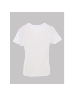 T-shirt col v à manches courtes sparkle blanc femme - Roxy