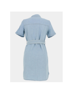 Robe courte en denim vmsylvia bleu femme - Vero Moda