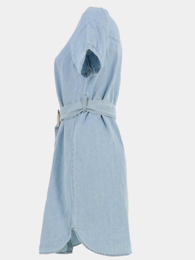 Robe courte en denim vmsylvia bleu femme - Vero Moda
