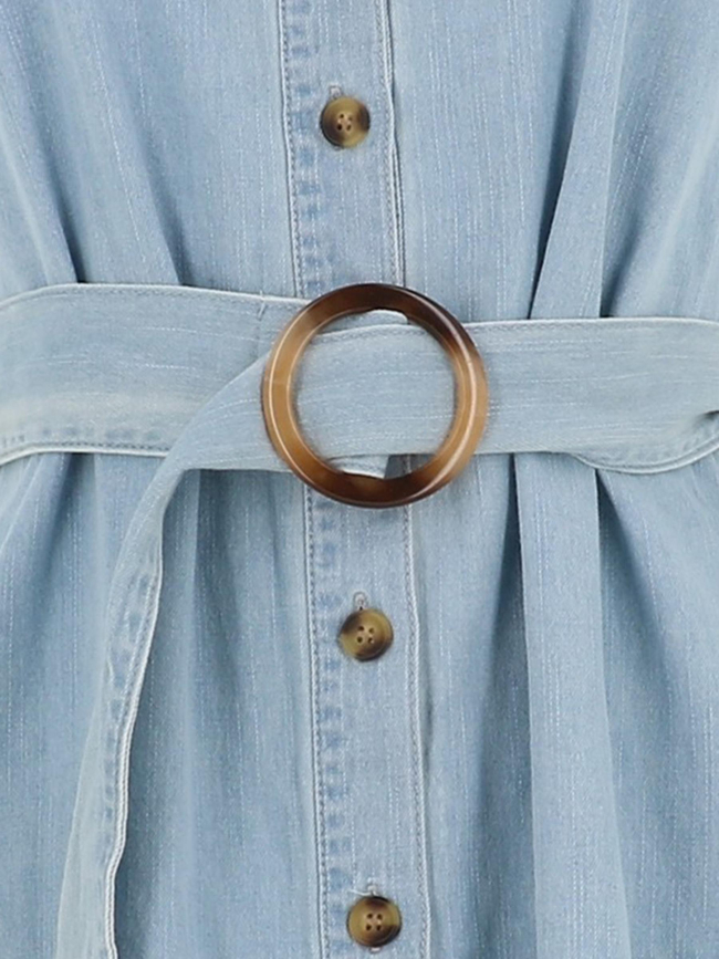 Robe courte en denim vmsylvia bleu femme - Vero Moda