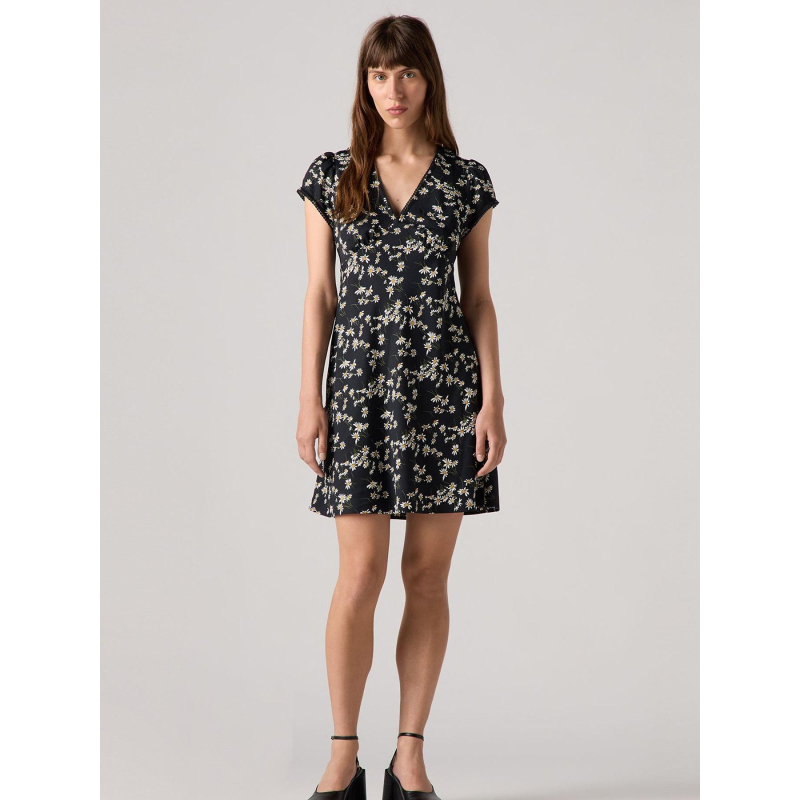 Robe courte à fleurs myla noir femme - Levi's