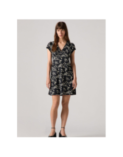 Robe courte à fleurs myla noir femme - Levi's