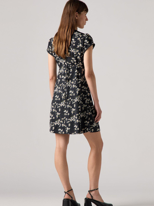 Robe courte à fleurs myla noir femme - Levi's