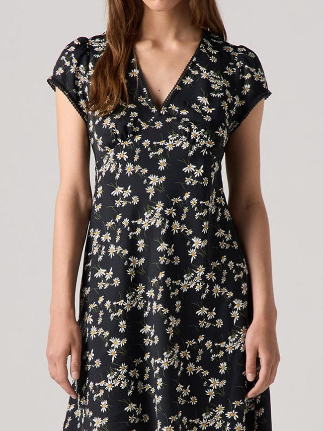 Robe courte à fleurs myla noir femme - Levi's