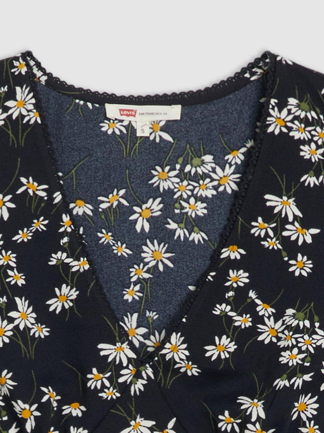 Robe courte à fleurs myla noir femme - Levi's
