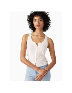 Débardeur dry goods blanc femme - Levi's