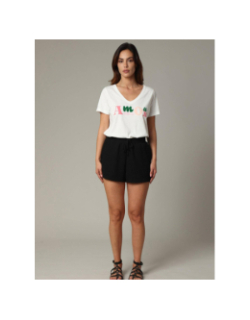 Short kaissy noir femme - Deeluxe