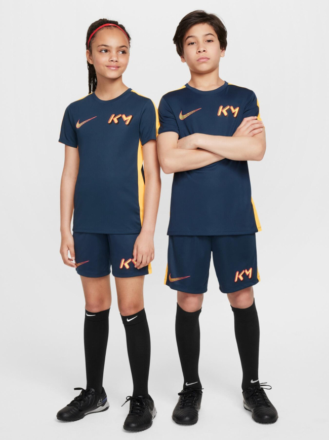 Short de football kylian mbappé bleu marine enfant - Nike