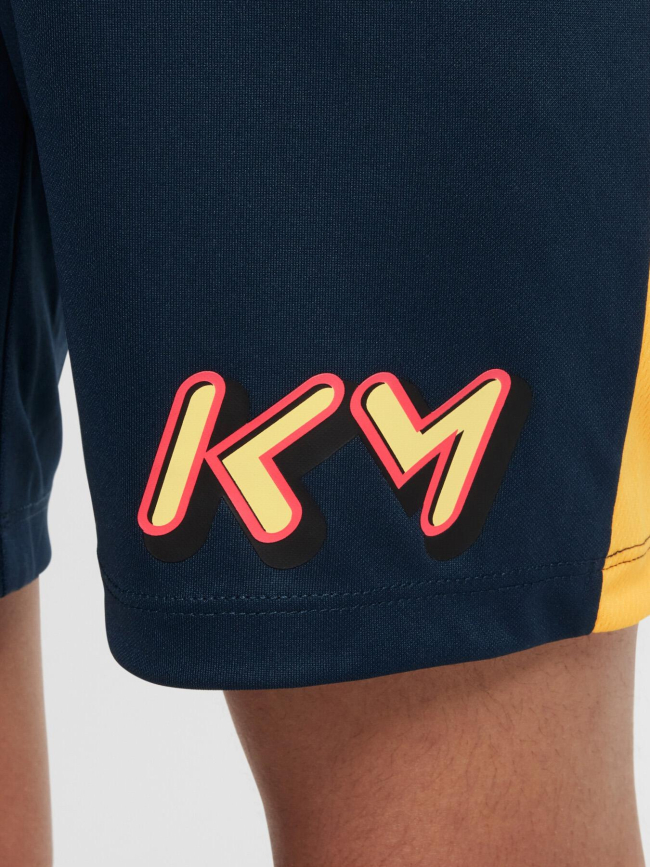 Short de football kylian mbappé bleu marine enfant - Nike