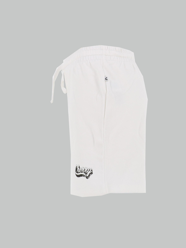 Short pargi blanc fille - Le Temps Des Cerises