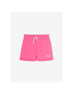 Short pargi rose fluo fille - Le Temps Des Cerises