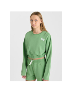 Sweat coupe ample elpigi vert fille - Le Temps Des Cerises