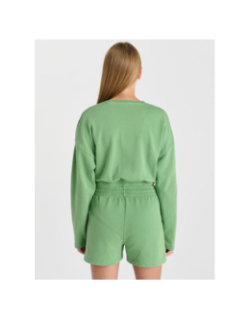 Sweat coupe ample elpigi vert fille - Le Temps Des Cerises