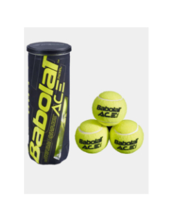 Pack de 3 balles de padel ace jaune - Head
