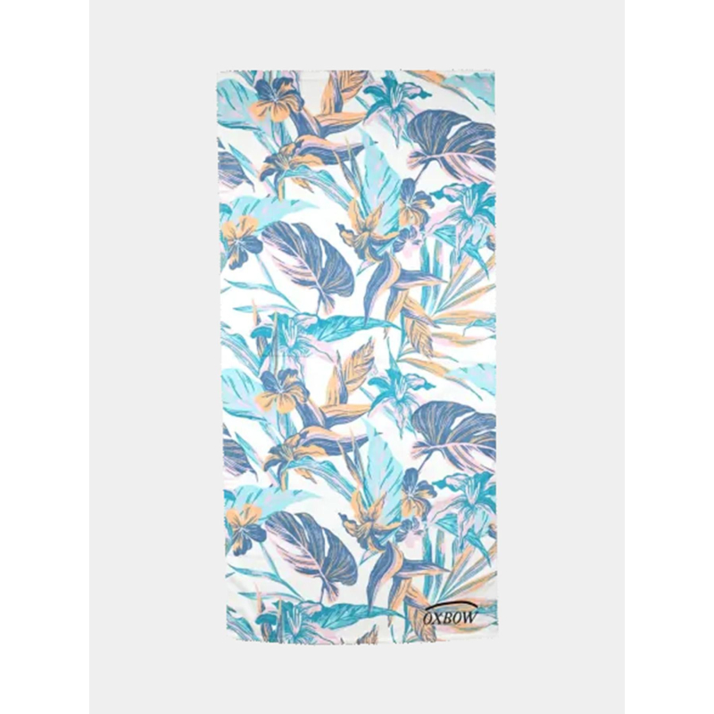 Serviette de plage imprimé floral blanc - Oxbow